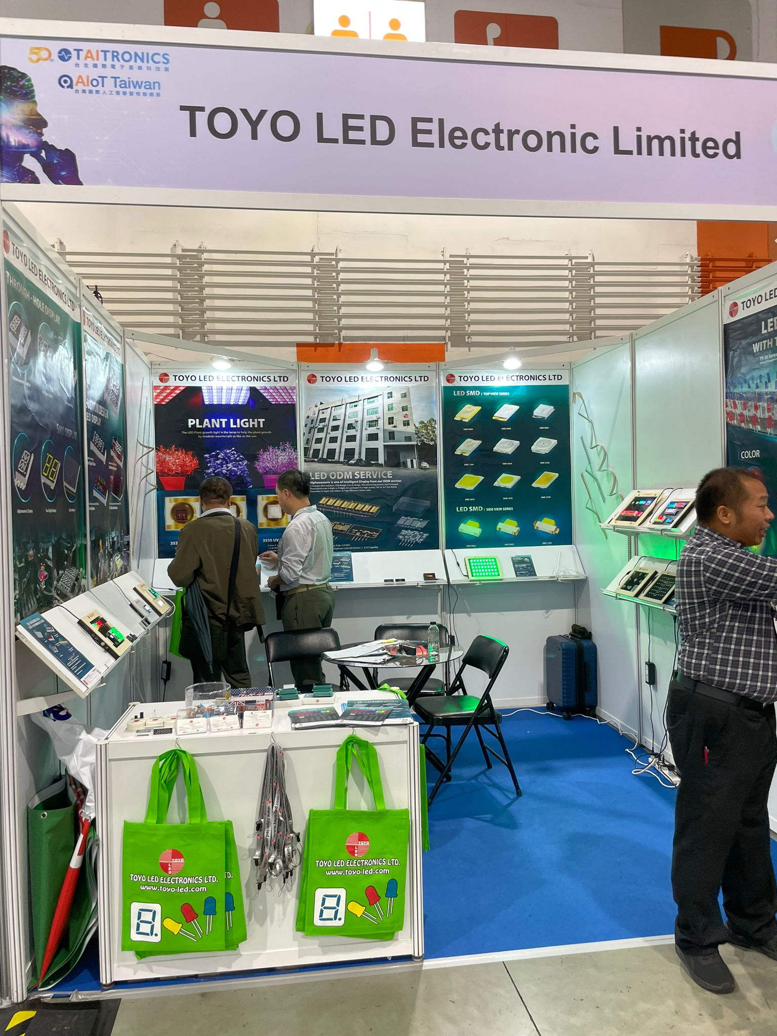 TAITRONICS & AIOT 2024 in Taiwan - Toyo LED